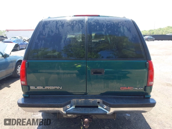 1997 GMC Suburban with VIN 3GKFK16R5VG508908, listed as a IAAI auction lot 42103068 with 264,446 mi miles and . Bid and sale history available at DreamBid. Image 17.