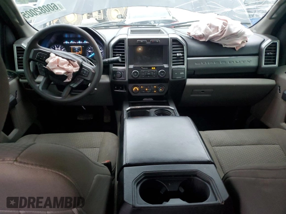 2019 Ford F-250 XL with VIN 1FT7W2B61KEC53666, listed as a Copart auction lot 60082005 with 147,277 mi miles and Salvage title. Bid and sale history available at DreamBid. Image 8.
