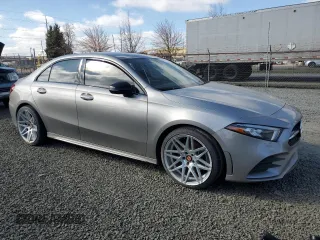 2019 Mercedes-Benz A 220 with VIN WDD3G4FB3KW017700, listed as a Copart auction lot 48054685 with 55,296 mi miles and Clean Title. Bid and sale history available at DreamBid. Image 4.