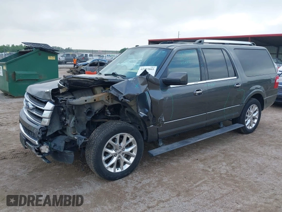 2017 Ford Expedition Max Limited with VIN 1FMJK2AT5HEA83017, listed as a IAAI auction lot 42293805 with 122,712 mi miles and . Bid and sale history available at DreamBid. Image 12.