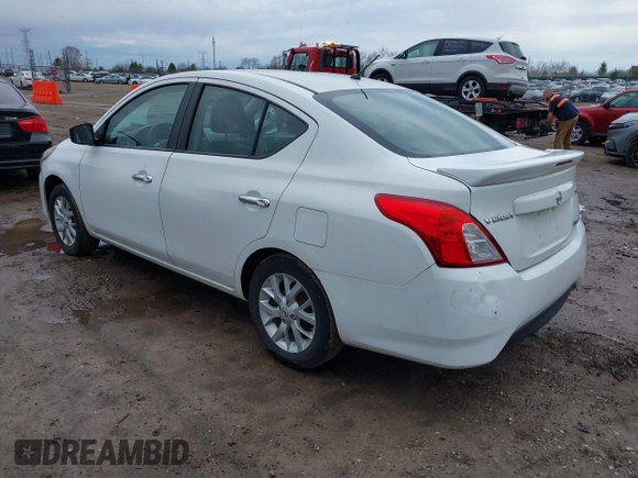 2015 Nissan Versa SV with VIN 3N1CN7APXFL959195, listed as a IAAI auction lot 42107455 with 102,088 mi miles. Bid and sale history available at carsss.com. Image 3.