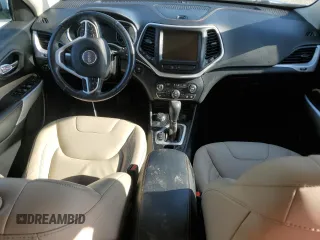 2018 Jeep Cherokee Limited with VIN 1C4PJMDX7JD607226, listed as a Copart auction lot 56944715 with 77,258 mi miles and Salvage title. Bid and sale history available at DreamBid. Image 8.