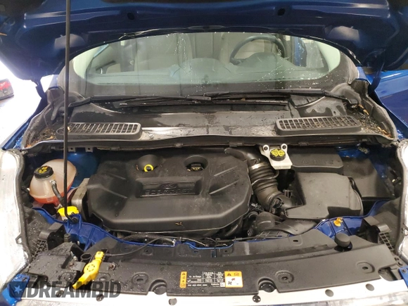2017 Ford Escape SE with VIN 1FMCU9G90HUA36796, listed as a Copart auction lot 51539595 with 99,481 mi miles and Non Repairable. Bid and sale history available at carsss.com. Image 12.