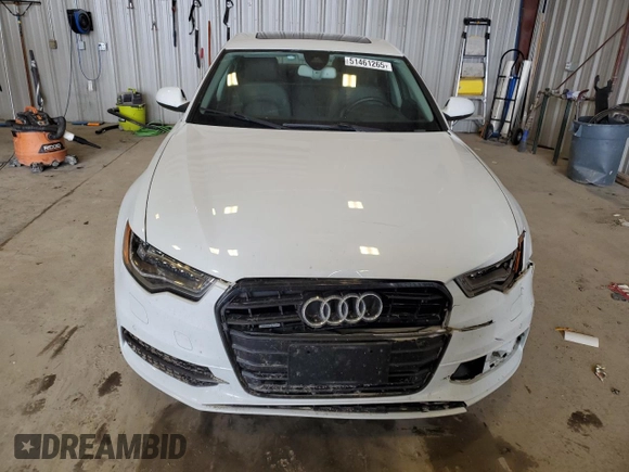 2015 Audi A6 Prestige with VIN WAUHGAFC4FN006740, listed as a Copart auction lot 51461265 with 132,290 mi miles and Clean title. Bid and sale history available at DreamBid. Image 5.
