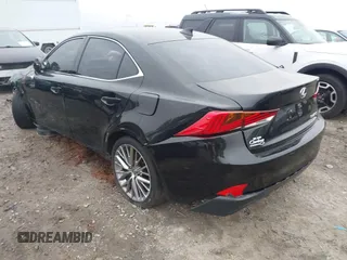 2017 Lexus IS with VIN JTHBA1D24H5060254, listed as a IAAI auction lot 41501664 with 185,562 mi miles. Bid and sale history available at carsss.com. Image 3.