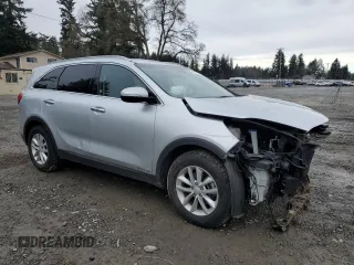 2018 Kia Sorento LX V6 with VIN 5XYPGDA52JG391627, listed as a Copart auction lot 44220725 with 64,109 mi miles and Salvage Title. Bid and sale history available at carsss.com. Image 4.