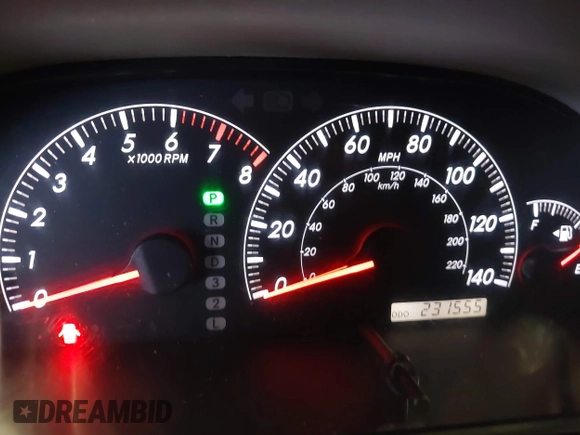 2005 Toyota Camry LE with VIN 4T1BF30K15U591137, listed as a IAAI auction lot 41681990 with 231,555 mi miles and . Bid and sale history available at DreamBid. Image 7.
