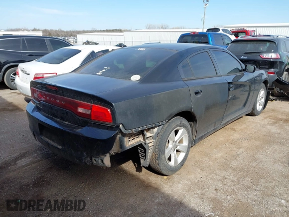 2014 Dodge Charger SE with VIN 2C3CDXBG8EH267589, listed as a IAAI auction lot 41793004 with 154,771 mi miles and . Bid and sale history available at DreamBid. Image 4.