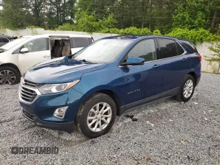 2020 Chevrolet Equinox LT z VIN 2GNAXJEV7L6161992, wystawiony jako Copart lot #51325835 z przebiegiem 114 034 mil mil oraz Szkoda całkowita • Salvage title. Historia ofert i sprzedaży dostępna na DreamBid. Obrazek 1.