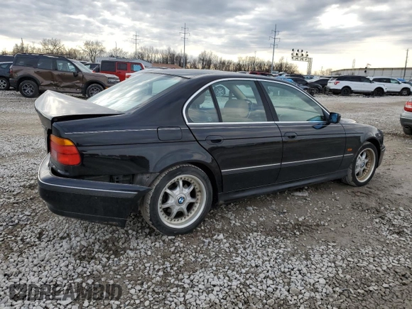 1998 BMW 5 Series 528iA with VIN WBADD6320WGT90679, listed as a Copart auction lot 86262224 with 200,336 mi miles and Salvage Title. Bid and sale history available at carsss.com. Image 3.