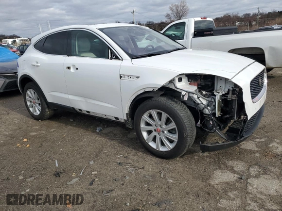 2018 Jaguar E-Pace S with VIN SADFJ2FX5J1Z11559, listed as a Copart auction lot 48221765 with 113,129 mi miles and Salvage Title. Bid and sale history available at DreamBid. Image 4.