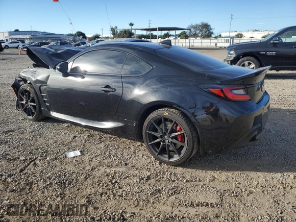 2024 Toyota GR86 Premium with VIN JF1ZNBE15R8760046, listed as a Copart auction lot 82636244 with 0 mi miles and Salvage Title. Bid and sale history available at carsss.com. Image 2.