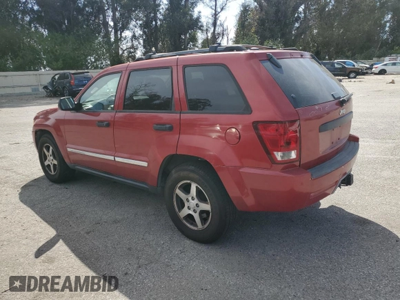 2005 Jeep Grand Cherokee with VIN 1J8HS48N55C658562, listed as a Copart auction lot 56601705 with 178,522 mi miles and Clean title. Bid and sale history available at DreamBid. Image 2.