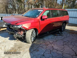 2023 Cadillac Escalade z VIN 1GYS4PKT8PR311673, wystawiony jako Copart lot #85741824 z przebiegiem Nie podano mil oraz Szkoda całkowita • Salvage title. Historia ofert i sprzedaży dostępna na DreamBid. Obrazek 1.