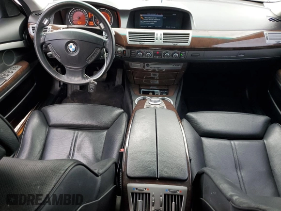 2008 BMW 7 Series 750Li with VIN WBAHN83508DT77682, listed as a Copart auction lot 72649744 with 176,832 mi miles and Clean Title. Bid and sale history available at DreamBid. Image 8.