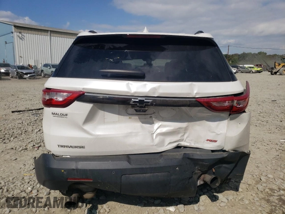 2019 Chevrolet Traverse RS with VIN 1GNERJKX3KJ101453, listed as a Copart auction lot 74306184 with 141,951 mi miles and Salvage Title. Bid and sale history available at carsss.com. Image 6.