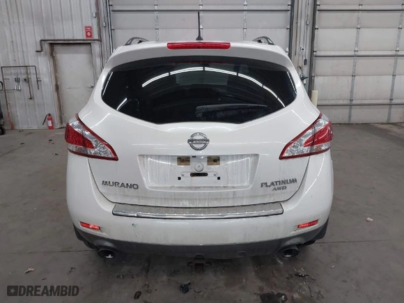 2012 Nissan Murano S with VIN JN8AZ1MW3CW220026, listed as a IAAI auction lot 41673942 with 176,968 mi miles. Bid and sale history available at carsss.com. Image 16.