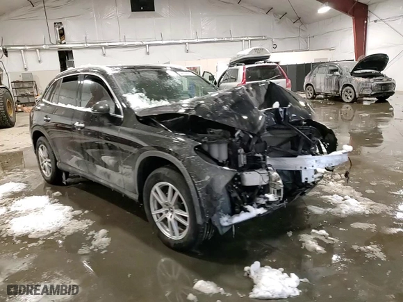 2023 Mercedes-Benz GLC with VIN W1NKM4HB4PU012450, listed as a Copart auction lot 44155555 with 34,133 mi miles and Salvage Title. Bid and sale history available at carsss.com. Image 12.