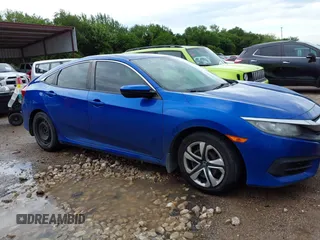 2018 Honda Civic LX with VIN 19XFC2F51JE043724, listed as a IAAI auction lot 42092461 with 176,743 mi miles and . Bid and sale history available at DreamBid. Image 13.