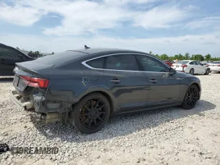 2018 Audi A5 Sportback Prestige z VIN WAUCNCF5XJA018579, wystawiony jako Copart lot #53323405 z przebiegiem 76 549 mil mil oraz Szkoda całkowita • Salvage title. Historia ofert i sprzedaży dostępna na DreamBid. Obrazek 3.