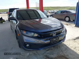 2019 Honda Civic Sport with VIN 2HGFC2F85KH528515, listed as a IAAI auction lot 40753980 with 67,351 mi miles and . Bid and sale history available at DreamBid. Image 1.