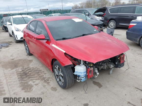 2021 Kia Forte FE with VIN 3KPF24AD9ME338197, listed as a IAAI auction lot 42018091 with 95,509 mi miles and . Bid and sale history available at carsss.com. Image 1.