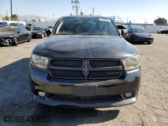 2012 Dodge Durango R/T with VIN 1C4SDHCT4CC362045, listed as a Copart auction lot 79638554 with 121,586 mi miles and Salvage title. Bid and sale history available at DreamBid. Image 5.