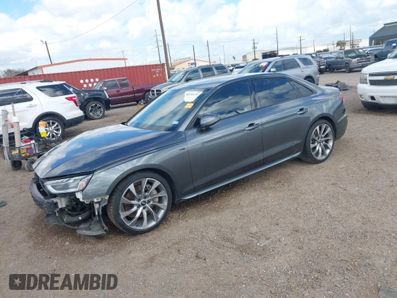 2020 Audi A4 Premium Plus z VIN WAUENAF47LN003795, wystawiony jako IAAI lot #41191479 z przebiegiem 105 196 mil mil oraz . Historia ofert i sprzedaży dostępna na DreamBid. Obrazek 17.