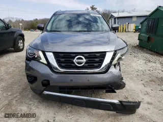 2020 Nissan Pathfinder S with VIN 5N1DR2AN6LC577174, listed as a Copart auction lot 48802775 with 58,442 mi miles and Salvage Title. Bid and sale history available at carsss.com. Image 5.