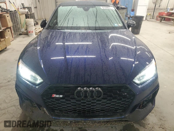 2019 Audi RS 5 Sportback z VIN WUABWCF54KA900346, wystawiony jako Copart lot #57398965 z przebiegiem 49 501 mil mil oraz Szkoda całkowita • Salvage title. Historia ofert i sprzedaży dostępna na DreamBid. Obrazek 5.