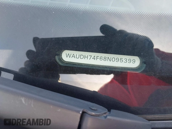 2008 Audi A6 z VIN WAUDH74F68N095399, wystawiony jako IAAI lot #42018228 z przebiegiem 212 570 mil mil oraz . Historia ofert i sprzedaży dostępna na DreamBid. Obrazek 9.