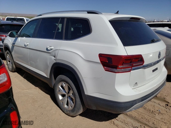 2018 Volkswagen Atlas 3.6L V6 S with VIN 1V2GR2CA8JC529747, listed as a Copart auction lot 46959754 with 56,340 mi miles and Salvage Title. Bid and sale history available at carsss.com. Image 2.