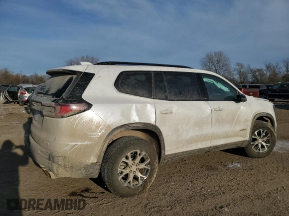 2024 GMC Acadia AWD AT4 z VIN 1GKENPKS7RJ174495, wystawiony jako Copart lot #82187344 z przebiegiem Nie podano mil oraz Szkoda całkowita • Salvage title. Historia ofert i sprzedaży dostępna na DreamBid. Obrazek 3.