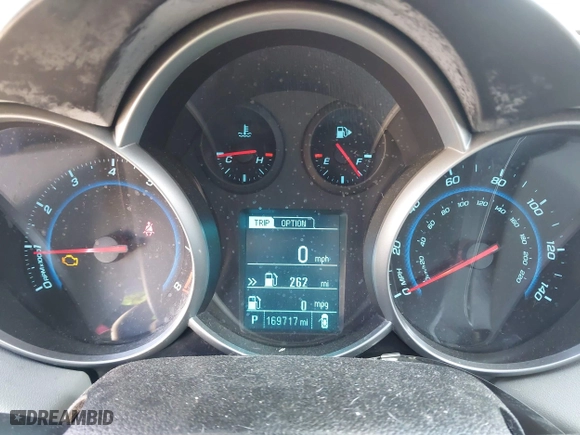 2015 Chevrolet Cruze LS with VIN 1G1PA5SH8F7140379, listed as a IAAI auction lot 41816936 with 169,717 mi miles. Bid and sale history available at carsss.com. Image 7.