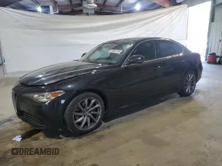 2017 Alfa Romeo Giulia with VIN ZARFAEDN3H7529901, listed as a Copart auction lot 60855795 with 120,681 mi miles and Salvage title. Bid and sale history available at DreamBid. Image 1.