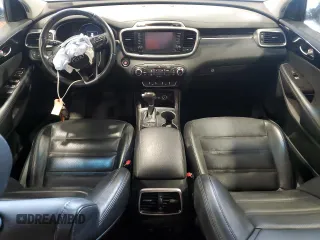 2018 Kia Sorento EX with VIN 5XYPHDA55JG395071, listed as a Copart auction lot 60261115 with 43,505 mi miles and Salvage title. Bid and sale history available at DreamBid. Image 8.