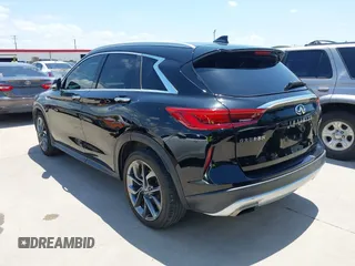 2019 Infiniti QX50 Luxe with VIN 3PCAJ5M1XKF126209, listed as a IAAI auction lot 42702042 with 57,763 mi miles and . Bid and sale history available at DreamBid. Image 3.