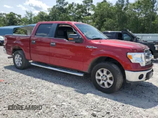 2014 Ford F-150 XL with VIN 1FTEW1CMXEFA90254, listed as a Copart auction lot 61789495 with 126,489 mi miles and Salvage title. Bid and sale history available at DreamBid. Image 4.