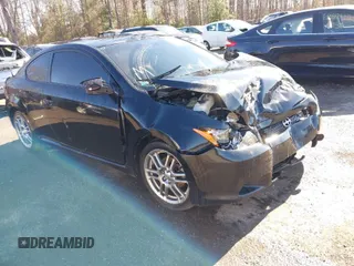 2009 Scion tC with VIN JTKDE167590294725, listed as a IAAI auction lot 41838397 with 83,004 mi miles. Bid and sale history available at carsss.com. Image 1.