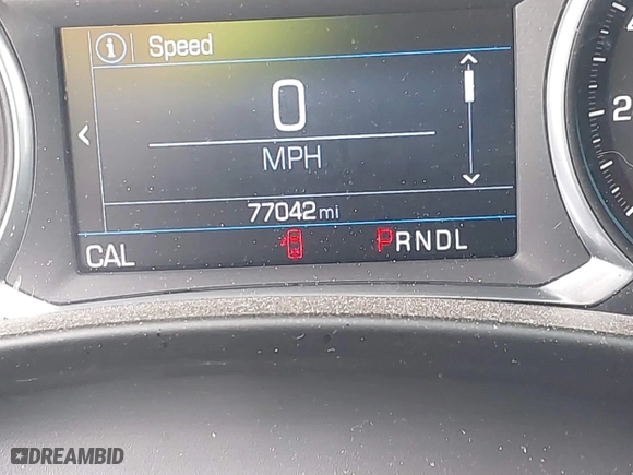 2020 Chevrolet Equinox LT with VIN 2GNAXTEV8L6113123, listed as a IAAI auction lot 42025819 with 77,042 mi miles. Bid and sale history available at carsss.com. Image 15.