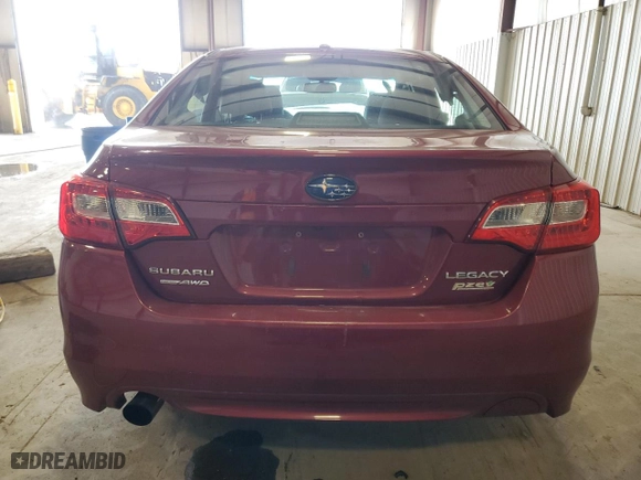 2015 Subaru Legacy 2.5i Limited with VIN 4S3BNAJ64F3031570, listed as a Copart auction lot 50527715 with 86,946 mi miles and Salvage Title. Bid and sale history available at carsss.com. Image 6.