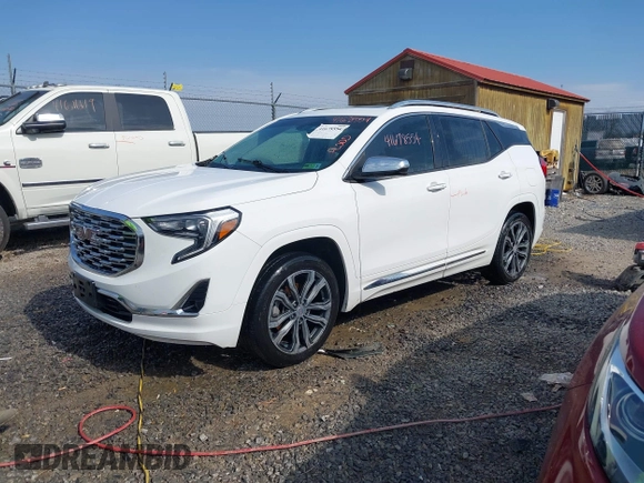 2019 GMC Terrain Denali with VIN 3GKALXEX9KL150158, listed as a IAAI auction lot 41678554 with 80,401 mi miles and . Bid and sale history available at carsss.com. Image 2.
