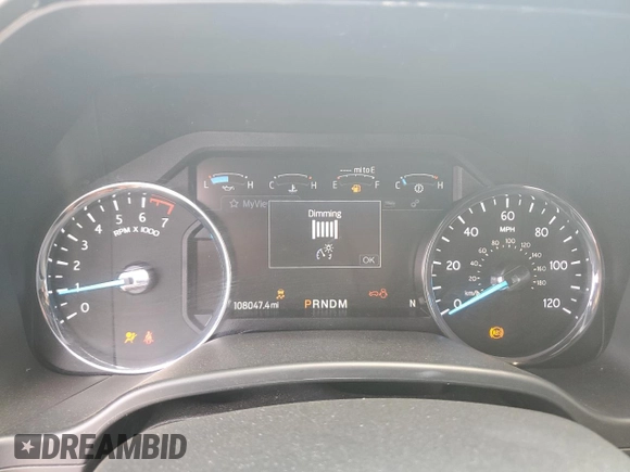 2021 Ford Expedition XLT с VIN 1FMJU1HT8MEA30980, выставлен на аукционе Copart как лот 53952335 с пробегом 108 047 миль миль и Списание • Salvage title. История ставок и продаж доступна на DreamBid. Изображение 9.
