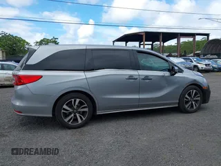 2019 Honda Odyssey Elite with VIN 5FNRL6H93KB077180, listed as a IAAI auction lot 41936408 with 75,168 mi miles and . Bid and sale history available at DreamBid. Image 13.