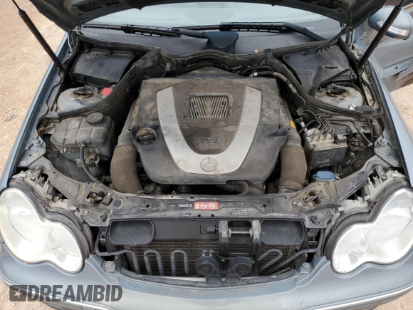 2006 Mercedes-Benz C 280 Luxury with VIN WDBRF54H96A839892, listed as a Copart auction lot 47498505 with 130,104 mi miles and Salvage Title. Bid and sale history available at DreamBid. Image 11.