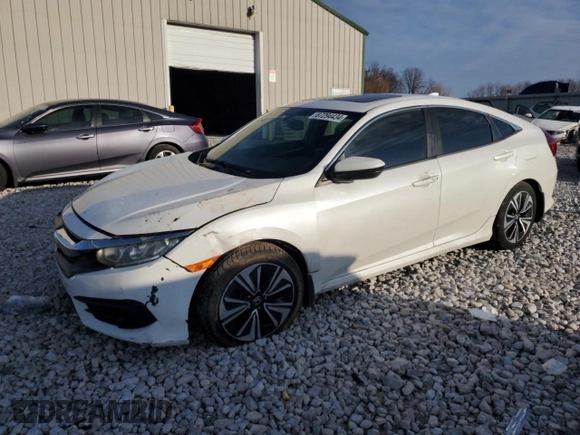 2016 Honda Civic Sedan EX-L with VIN 19XFC1F78GE042767, listed as a Copart auction lot 87294434 with 202,581 mi miles and Salvage Title. Bid and sale history available at carsss.com. Image 1.