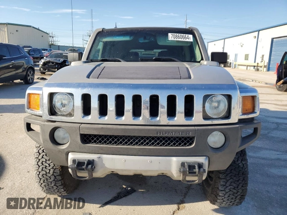 2008 Hummer H3 SUV with VIN 5GTEN13E188148684, listed as a Copart auction lot 70860664 with 146,452 mi miles and Salvage Title. Bid and sale history available at carsss.com. Image 5.