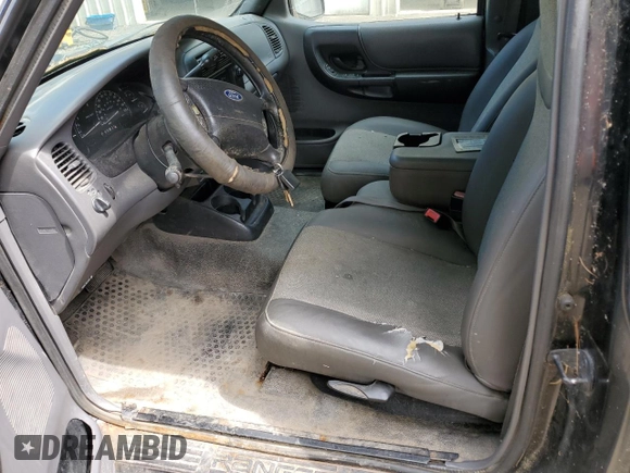 2001 Ford Ranger XLT Appearance with VIN 1FTYR14E81TB05454, listed as a Copart auction lot 56795484 with 144,927 mi miles and Salvage Title. Bid and sale history available at carsss.com. Image 7.