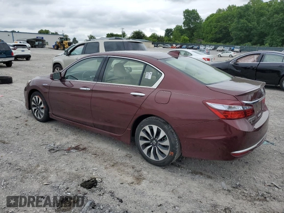2017 Honda Accord Touring with VIN JHMCR6F76HC016657, listed as a Copart auction lot 55961665 with 74,569 mi miles and Salvage title. Bid and sale history available at DreamBid. Image 2.