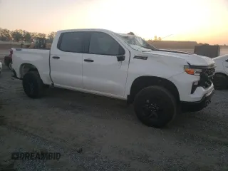 2024 Chevrolet Silverado 1500 Custom Trail Boss with VIN 3GCUDCED0RG426749, listed as a Copart auction lot 76178914 with 781 mi miles and Salvage Title. Bid and sale history available at carsss.com. Image 4.